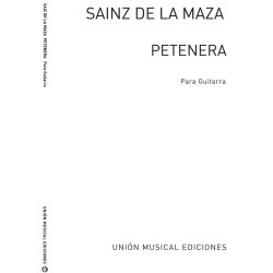 Sainz De La Maza, R Petenera Guitar