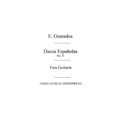 Granados: Danza Espanola No.10 Melancolica (Llobet) for Guitar