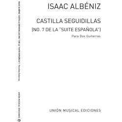 Albeniz Castilla Seguidillas (llobet) 2 Guitars