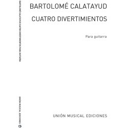 Calatayud: Cuatro Divertimentos for Guitar