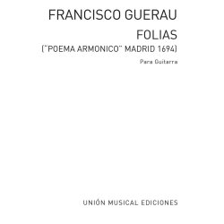 Guerau: Folias (Azpiazu) for Guitar