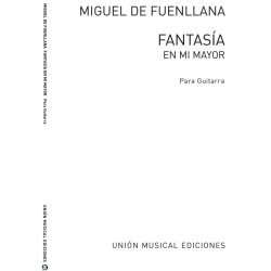 Fuenllana: Fantasia En Mi Mayor E Major (Azpiazu) for Guitar