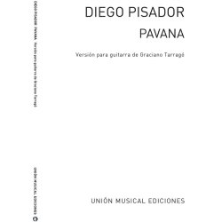 Pisador: Pavana (Tarrago) for Guitar