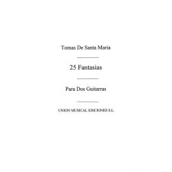 Santa Maria: 25 Fantasias (Azpiazu) for 2 Guitars