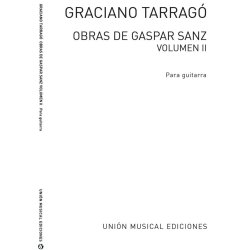 Sanz: Obras De Gaspar Sanz Volume 2 (Tarrago) for Guitar