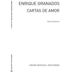 Granados: Cartas De Amor Valses Intimos Op.44 (Azpiazu) for Guitar