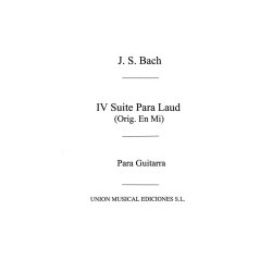 Bach: Suite No.4 Para Laud (Azpiazu) for Guitar