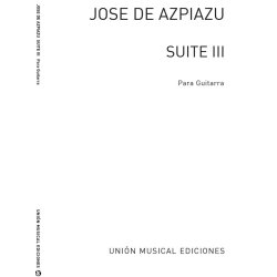 Buxtehude: Suite III (Azpiazu) for Guitar