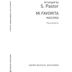 Anonimo: Mi Favorita Mazurka (Pastor) for Guitar
