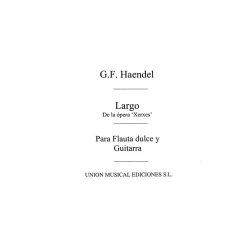 HANDEL-LARGE FLUTE/GUITAR