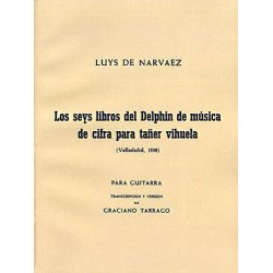 Luys De Narvaez: Los Seis Libros Del Delphin Musica De Cifra Para Taner Vihuela