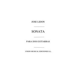 Lidon: Sonata (Ruiz Pipo) for 2 Guitars