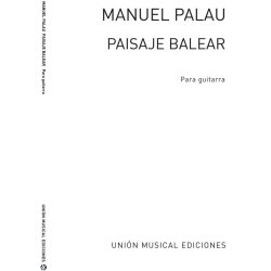 Palau: Paisaje Balear (Galindo) for Guitar