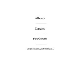 Albeniz: Zortzico (Espana) (Balaguer) for Guitar