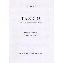 Albeniz Tango (espana) (balaguer) Guitar