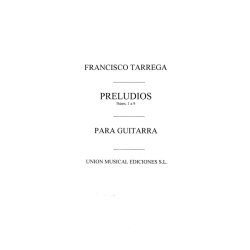 Francisco Tarrega: Preludios 1 A 9 (Guitar)