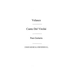 Anonimo: Canto Del Virolai En Honor De La Virgen De Montserrat for Guitar