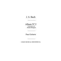 Bach: Album No.2 (Balaguer)for Guitar