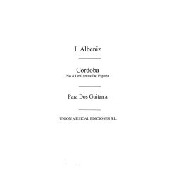 Albeniz: Cordoba No.4 from Cantos De Espana (Balaguer) for 2 Gtrs