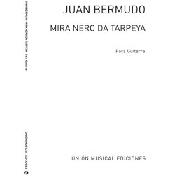Bermudo: Mira Nero De Tarpeya Romance Viejo (Garcia Velasco) Guitar