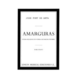 Jose Font De Anta Amarguras Piano