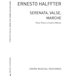Ernesto Halffter: Serenata Valse Marche (Piano Duet)