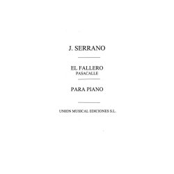Serrano El Fallero Pasodoble Valenciano Piano