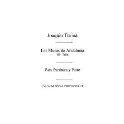 Turina Musas De Andalucia N03 Talia Piano