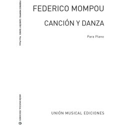Mompou Cancion Y Danza No.3 Piano