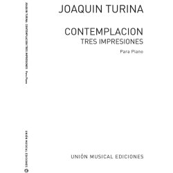 Turina Contemplacion Do Tres Impresiones Piano