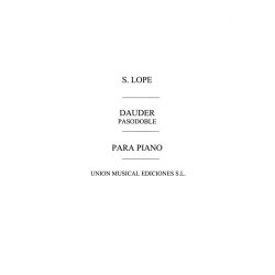 Lope: Dauder Pasodoble for Piano