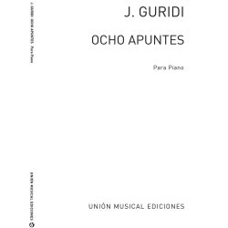 Guridi Ocho Apuntes Piano