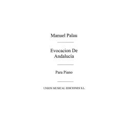Palau: Evocacion De Andalucia for Piano
