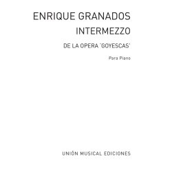 Granados Intermezzo From Goyescas Piano