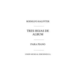 Rodolfo Halffter: Tres Hojas De Album Op. 22