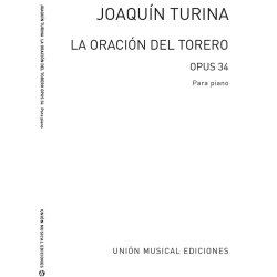 Turina La Oracion Del Torero Op.34 Piano
