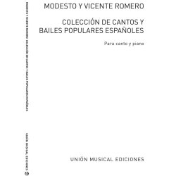 Romero Coleccion De Cantos Y Bailes Populares Espanoles Vol.1 Pf