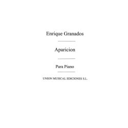 Granados: Aparicion for Piano