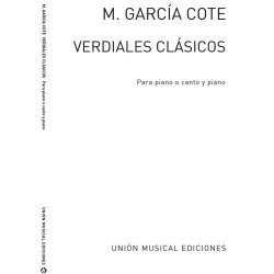 Garcia Cote Verdiales Clasicos Piano