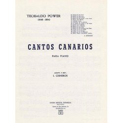 Power Cantos Canarios Rev Cisneros Piano