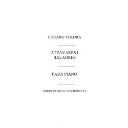 Toldra: Atzavares I Baladres Sardana for Piano