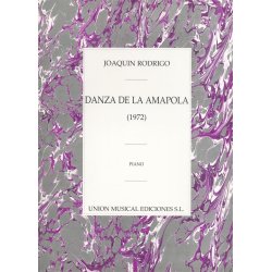 Rodrigo: Danza De La Amapola For Piano
