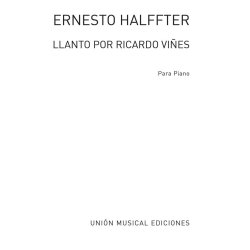 Ernesto Halffter: Llanto Por Ricardo Vines De La Suite Lirica