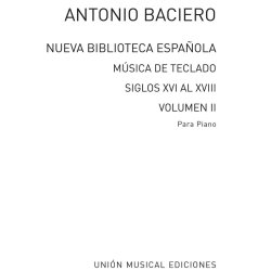 Varios Nueva Biblioteca Espanola De Musica De Teclado Vol.2