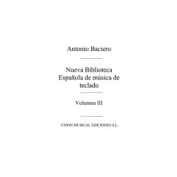 Varios Nueva Biblioteca Espanola De Musica De Teclado Vol.3