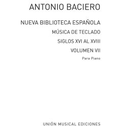 Varios Nueva Biblioteca Espanola De Musica De Teclado Vol.7