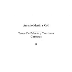 Goll: Tonos De Palacio Vol.2