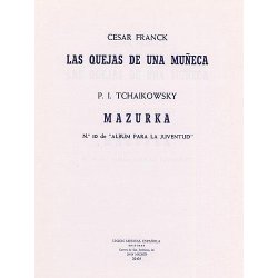 Franck Las Quejas/tchaikovsky Mazurka