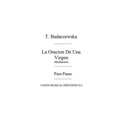 Badarsewska: La Oracion De Una Virgen for Piano