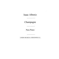 Albeniz: Champagne Vals De Salon for Piano